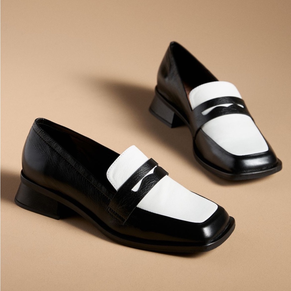 Vicenza square toe loafers